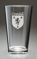 Irish Coat of Arms Pint Glasses Set of 4 Z3733