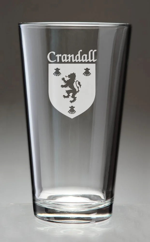 Irish Coat of Arms Pint Glasses Set of 4 Z3733
