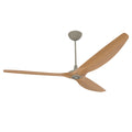 84 Ceiling Fan with Bamboo Blades and Satin Nickel Finish I7098
