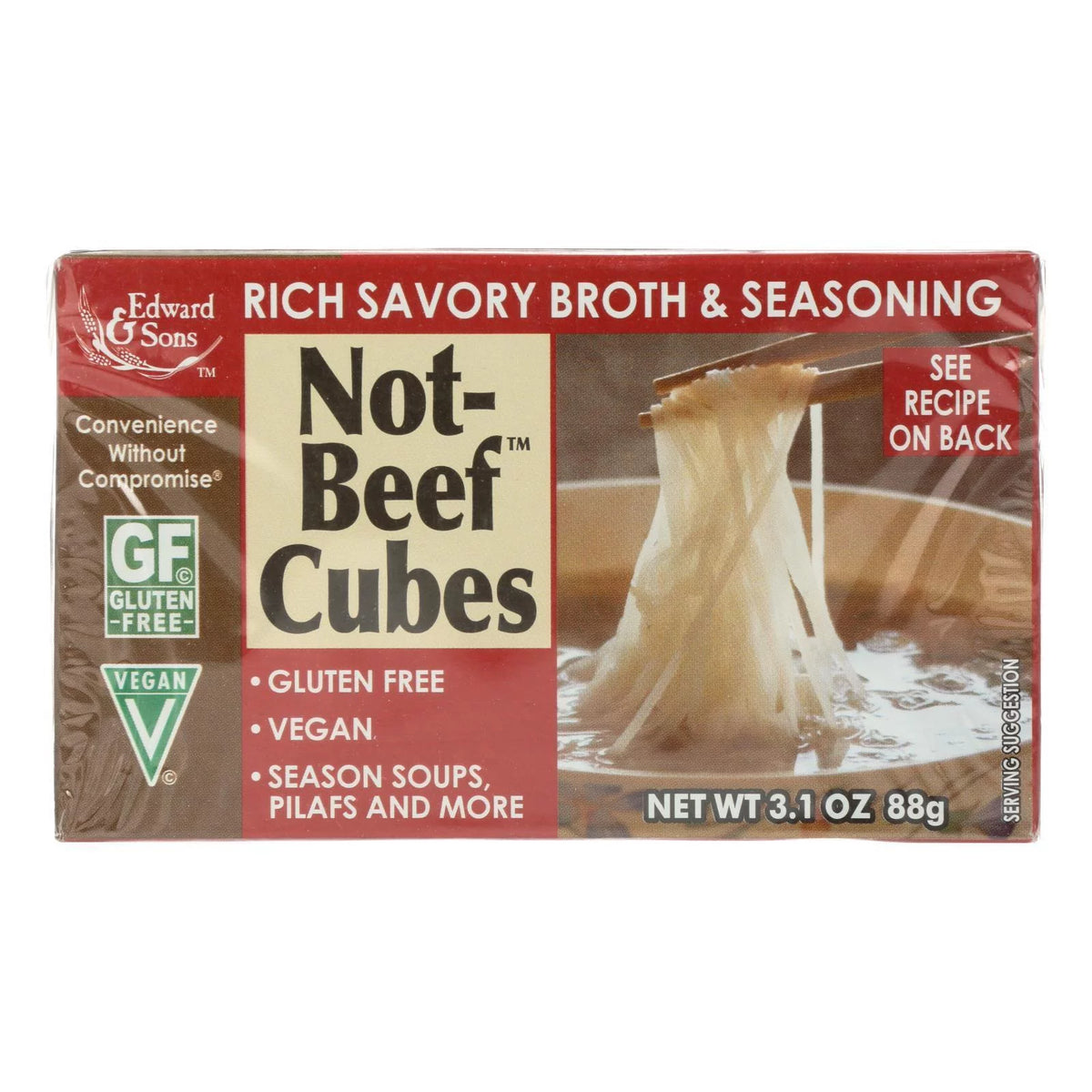 Natural Bouillon Cubes 3.1 oz Case of 12 H505