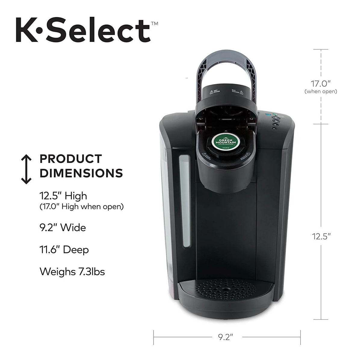 Single-Serve K-Cup Pod Coffee Maker Y4258