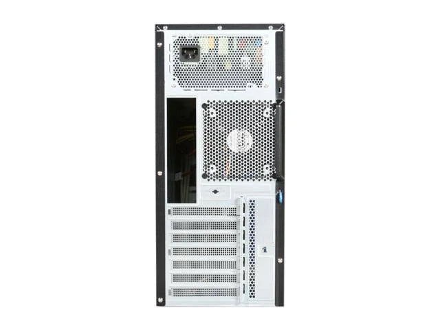 Black Mid-Tower System Cabinet H506