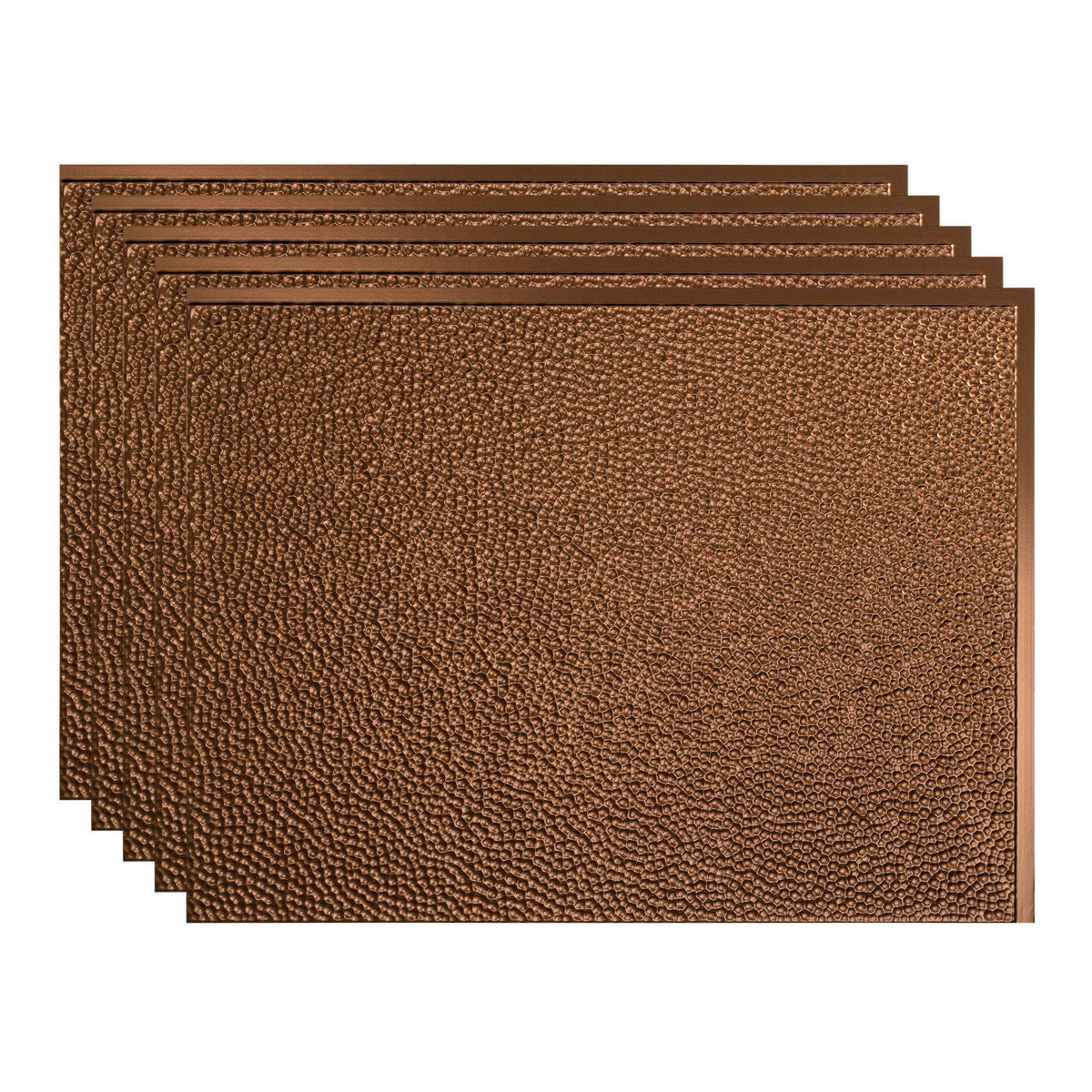 Hammered Oil Rubbed Bronze Backsplash Panel 5 Pack L8201