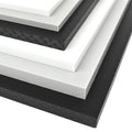 Black HDPE Marine Grade Plastic Sheet 1/2 inch x 24 inch x 54 inch D12785
