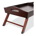 Wood Bed Tray with Folding Legs G21405