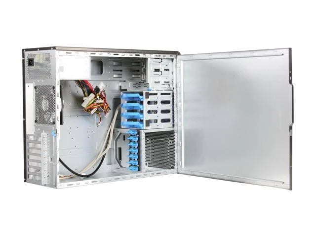 Black Mid-Tower System Cabinet H506