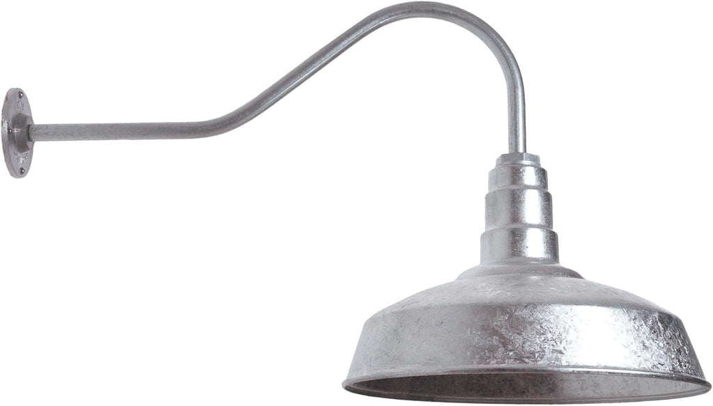 Gooseneck Barn Light Matte Black B402