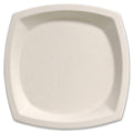 Ivory Sugar Cane Plates 125 pack M17973