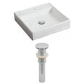 Square Vessel Sink V560267