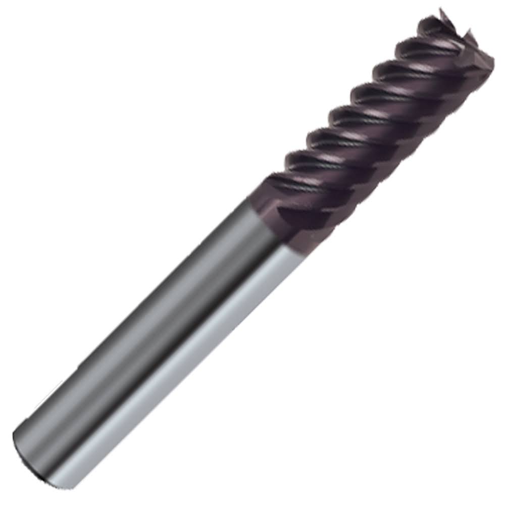 5/8x22 Carbide 6FL 55° Helix End Mill Z117