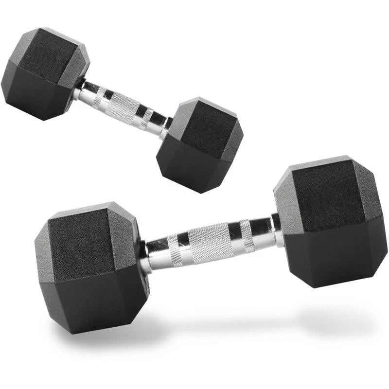 40lbs Pair Black Hex Dumbbell X3647