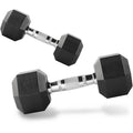 40lbs Pair Black Hex Dumbbell X3647