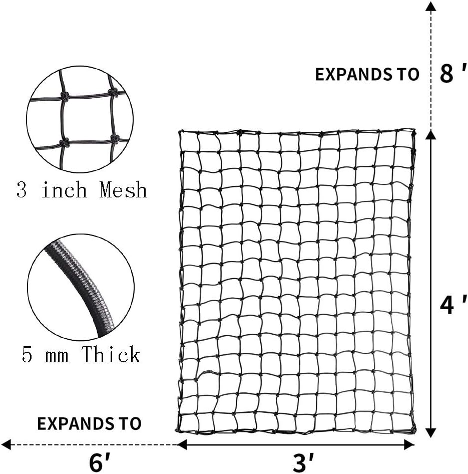 Roof Rack Basket Rooftop Cargo Carrier with Cargo Net and Bag D683