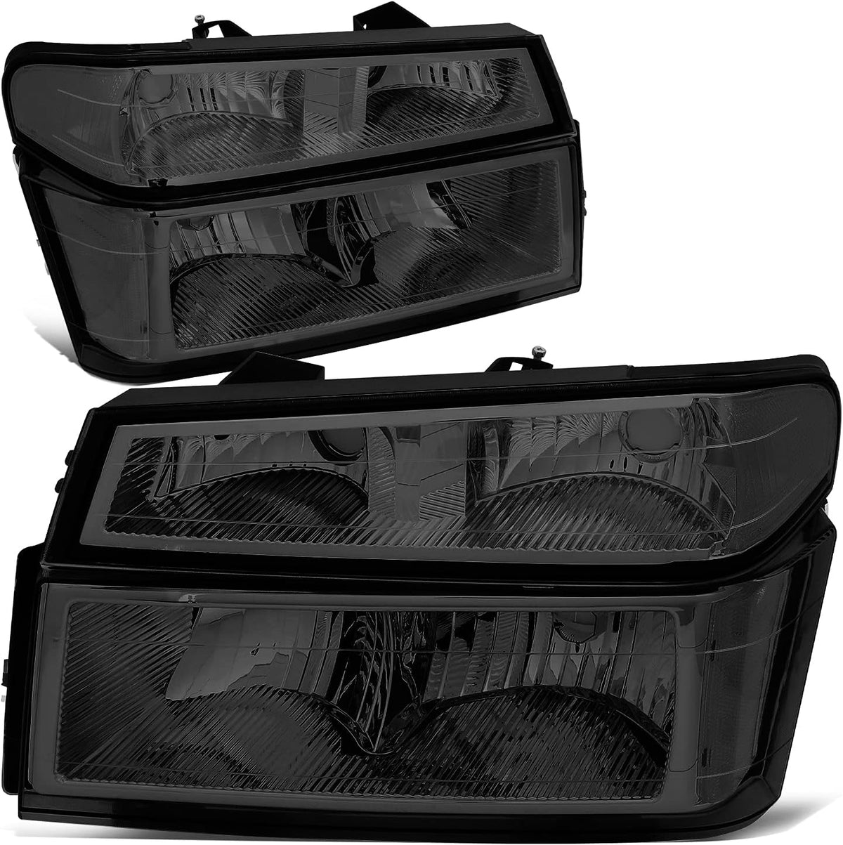 Black Housing Amber Corner Headlights with Signal Lights P39614