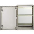 24 x 16 x 9'' NEMA 4X Fiberglass Electrical Enclosure O5799
