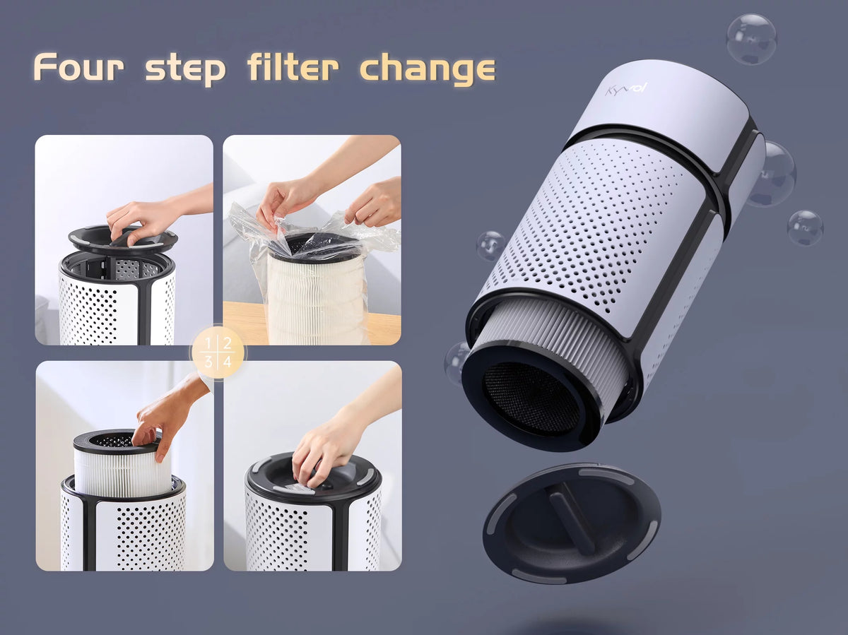 Washable HEPA Air Purifier White J49569