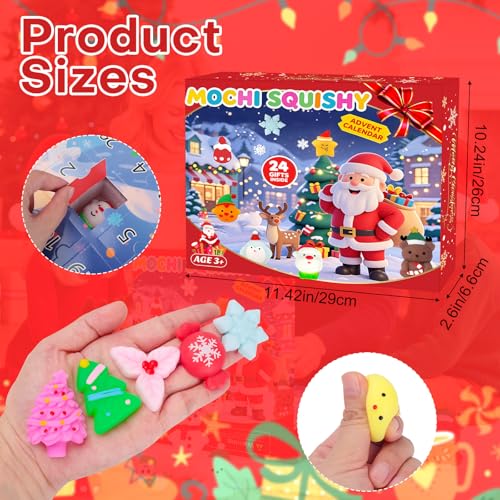 24 Stress Balls Christmas Advent Calendar Z37997