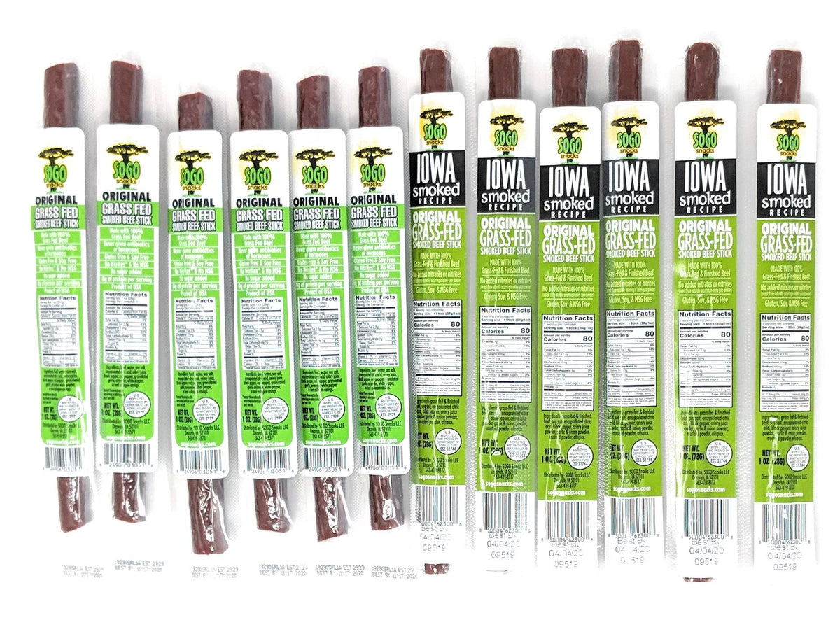 No Sugar 100% Grass-fed Beef Sticks 144-ct E5529