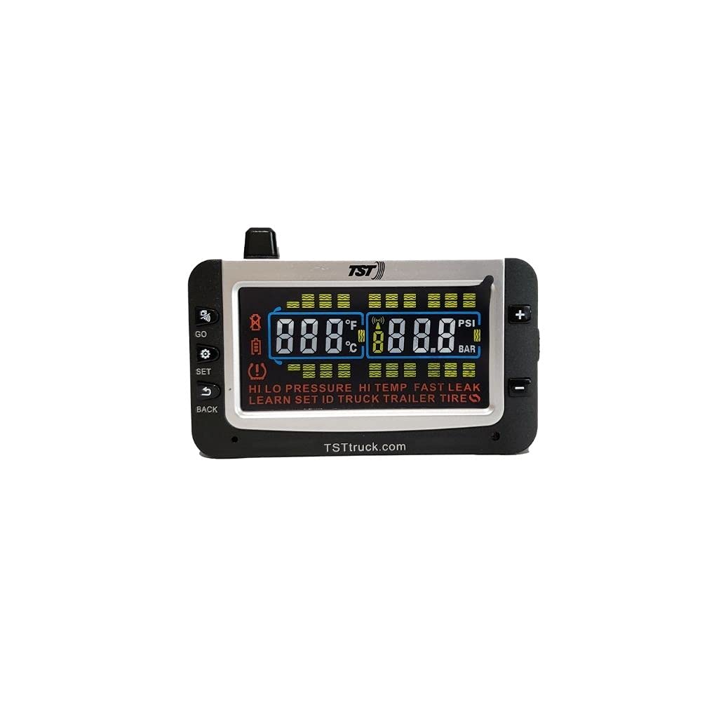 RV TPMS with Color Display 4 Cap Sensor Kit E683