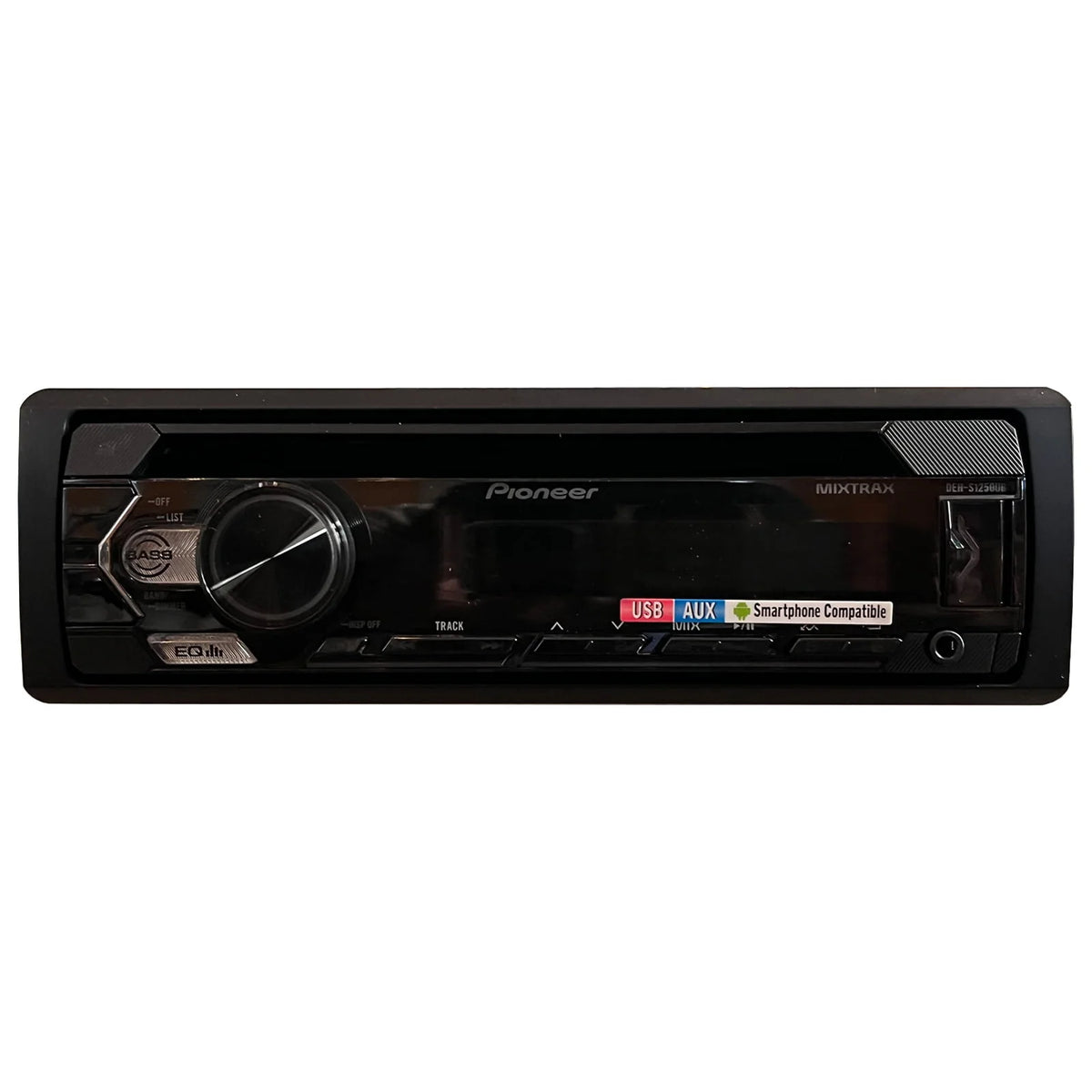 Single DIN AM/FM CD Receiver with 6.5 120W Marine Speakers J7019