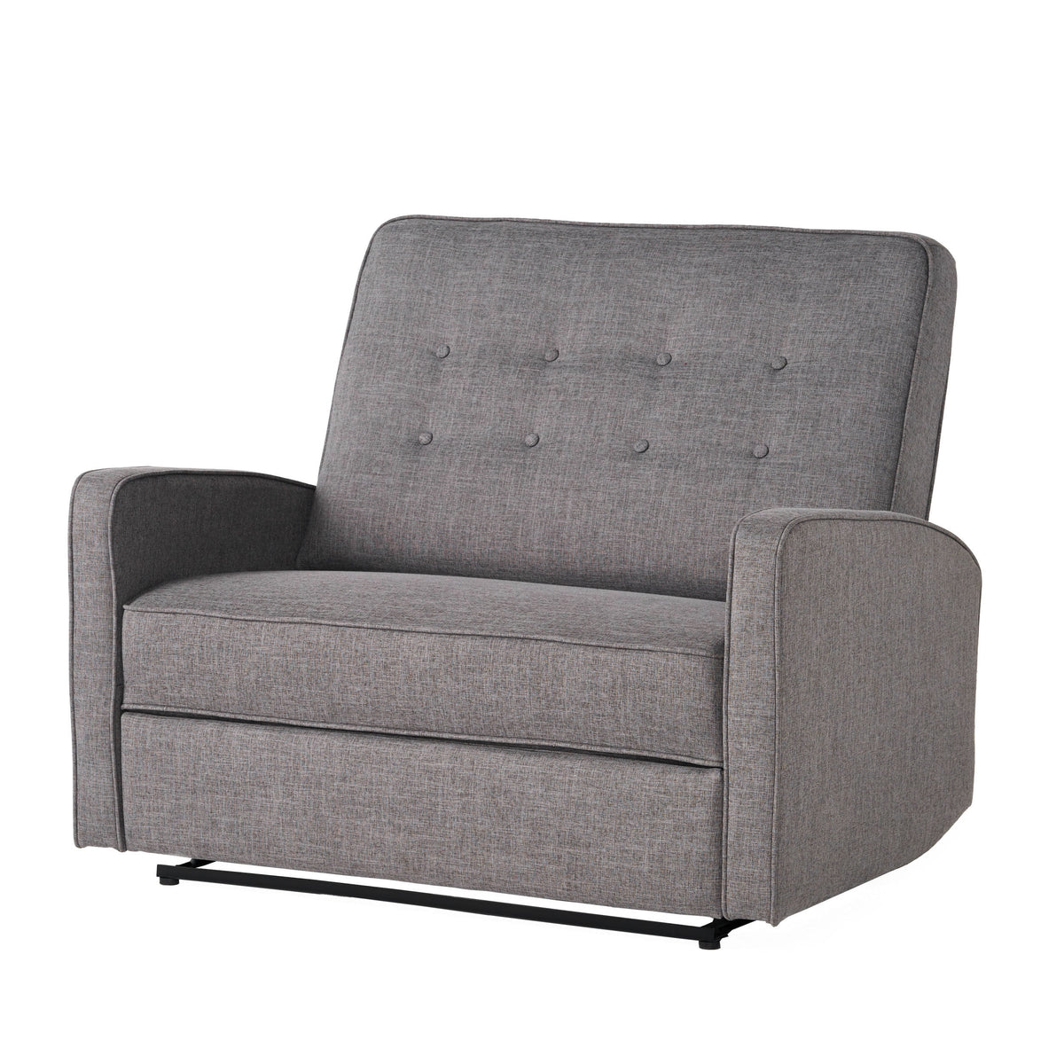 Gray Fabric Reclining Loveseat B968879