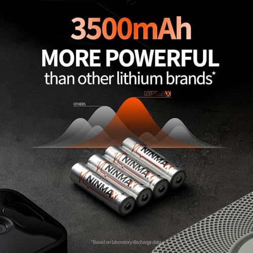 Lithium AA Batteries 16 Pack 3500mAh 1.5V J740