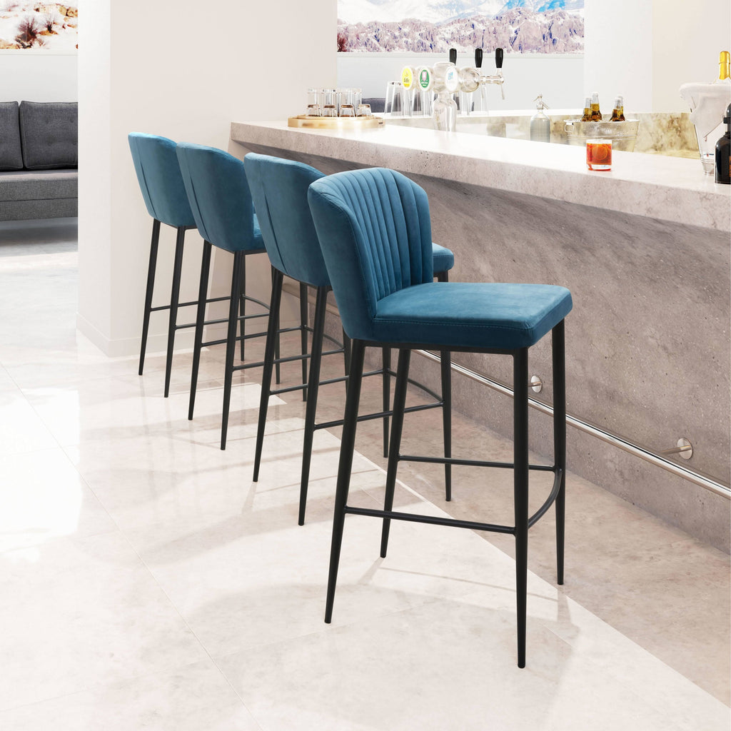 Gray Bar Chair Set of 2 N19306
