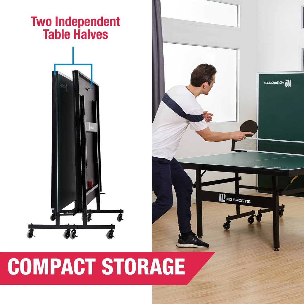 Indoor 2-Piece Table Tennis Table X805146