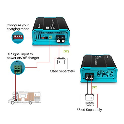 12V 60A DC to DC On-Board Battery Charger Z846340