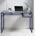 Blue Glass Desk R8276