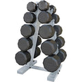 150 Lbs. Dumbbells Set with Rack R960077