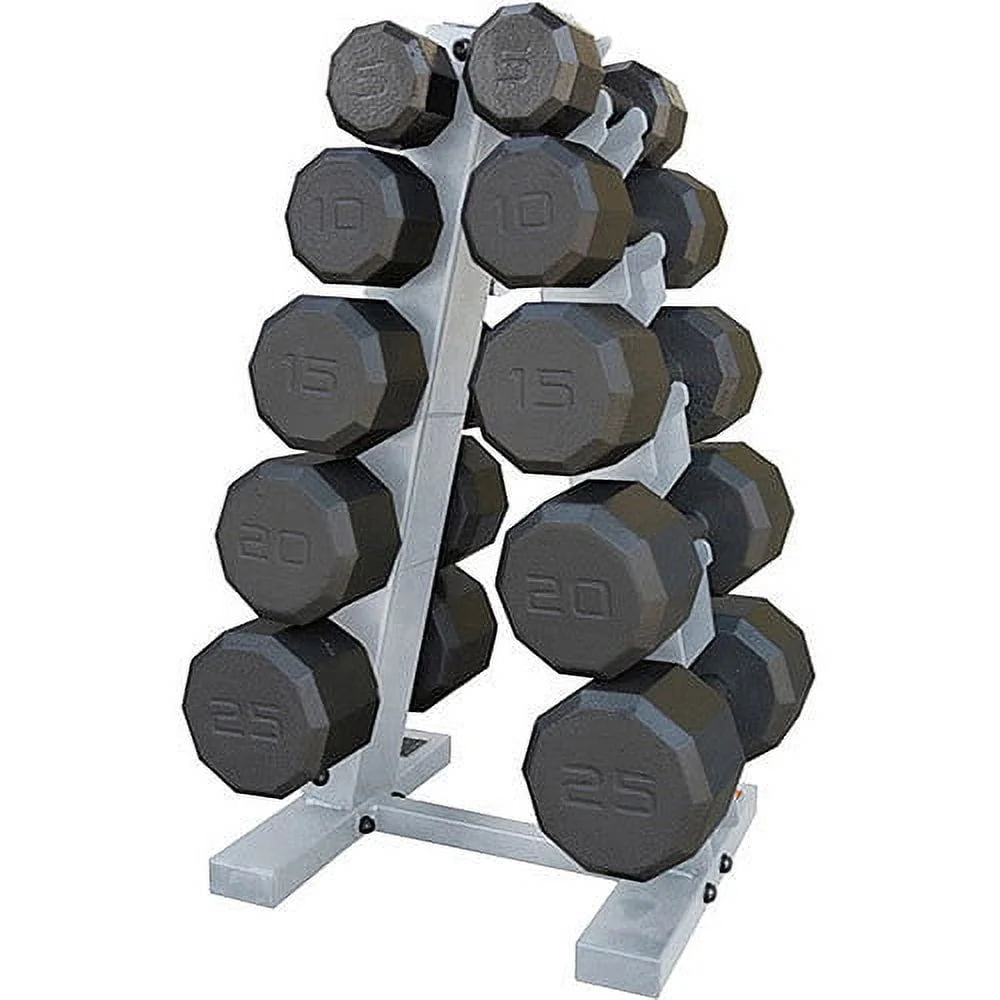 150 Lbs. Dumbbells Set with Rack R960077