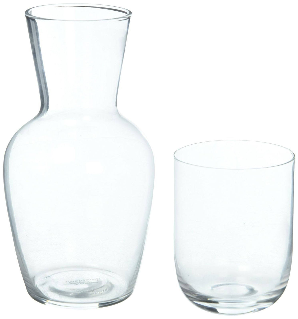 Glass Bedside Water Carafe Set Y283632