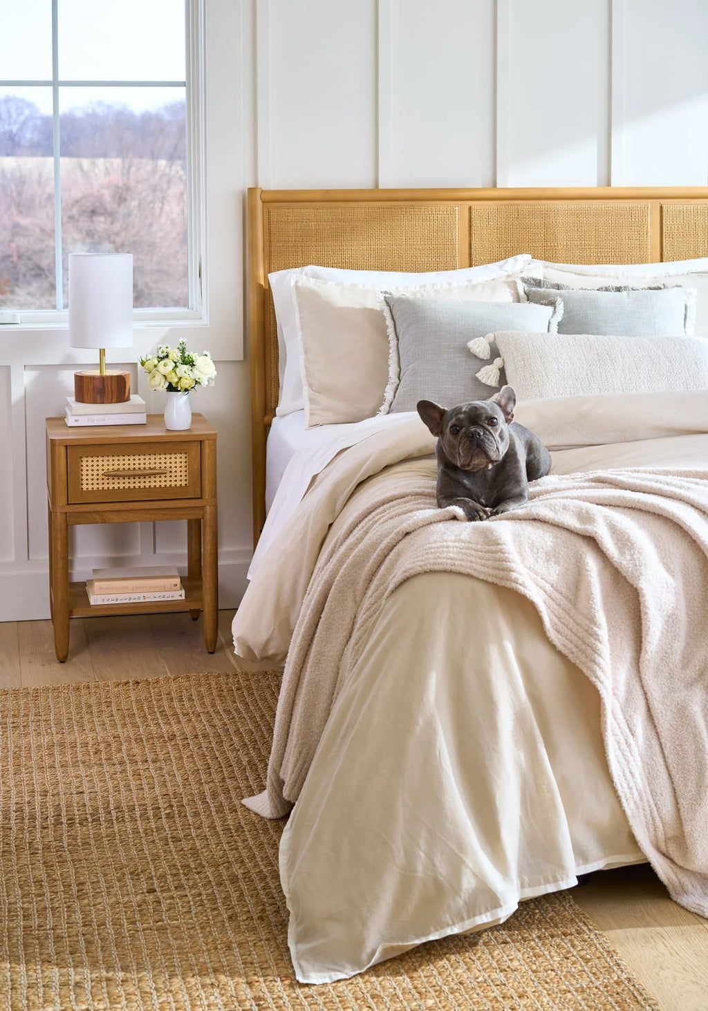 Light Honey Finish Nightstand P970
