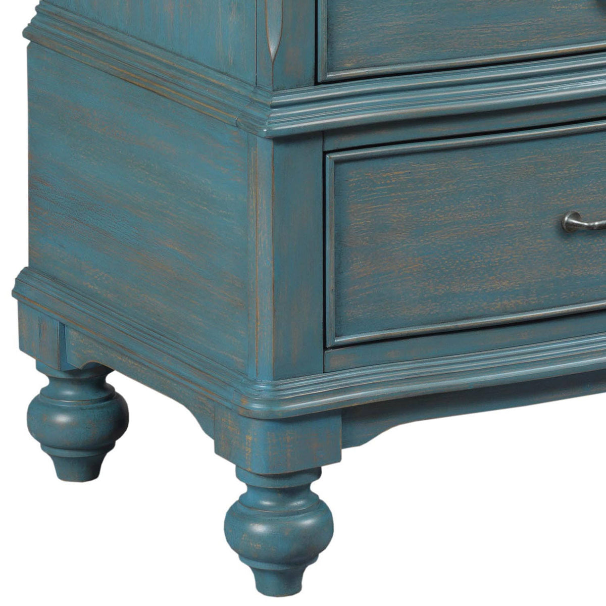 Blue Nightstand U64214