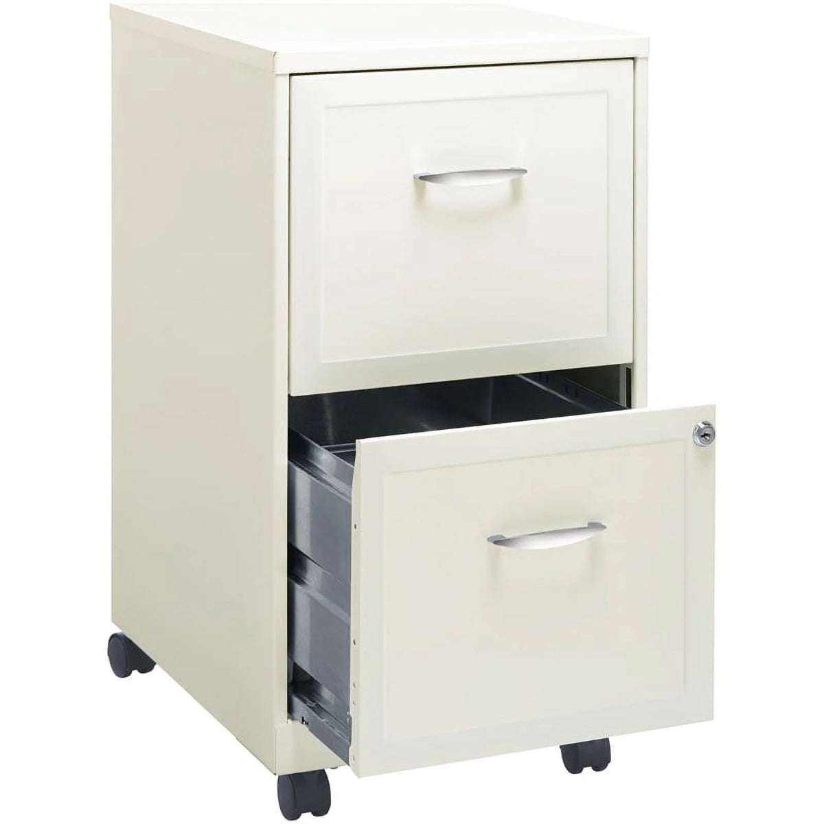2 Drawer Steel Mobile File Cabinet D4486