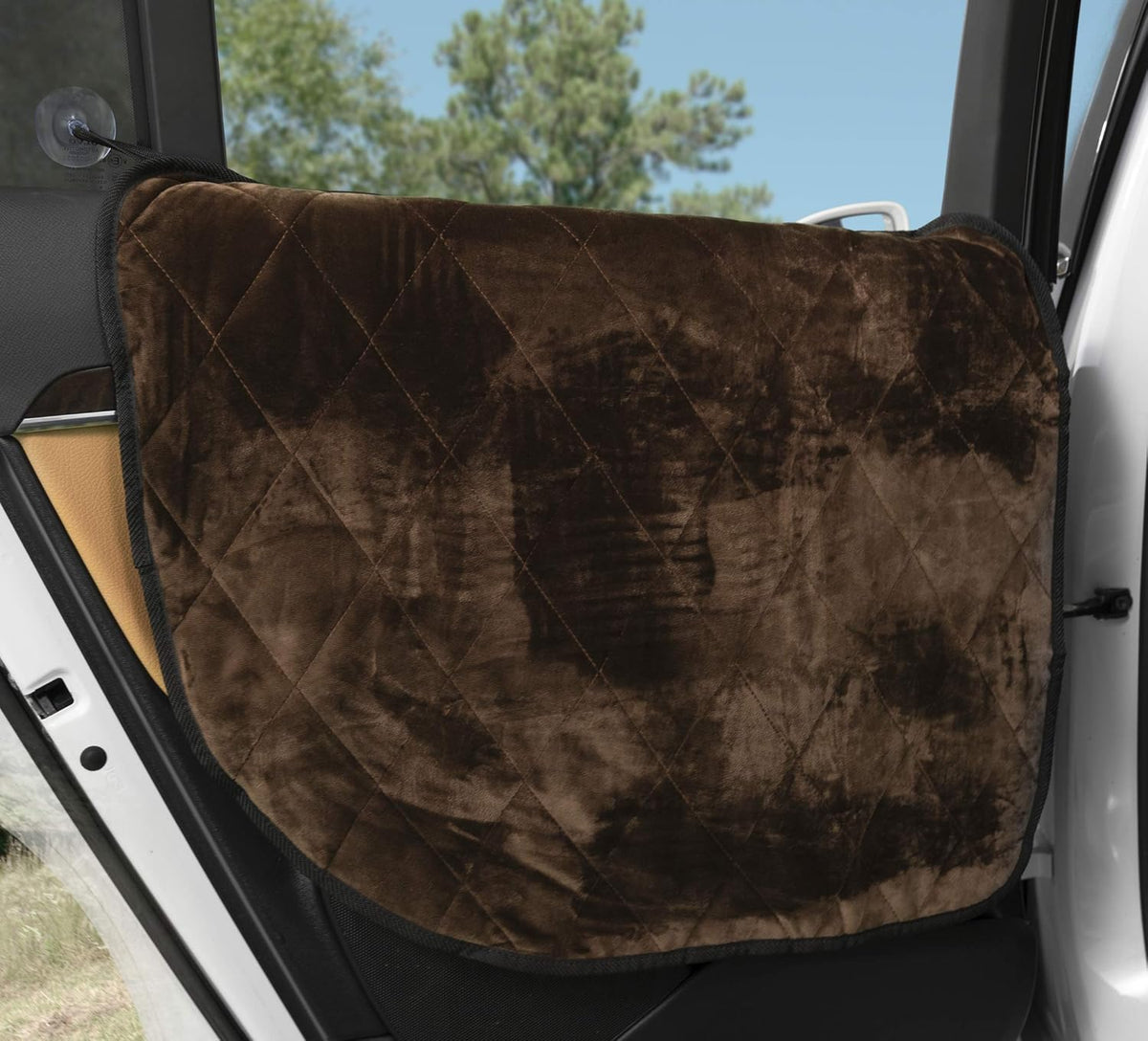 Washable Waterproof Car Door Protector Set of 2 Grey Z324