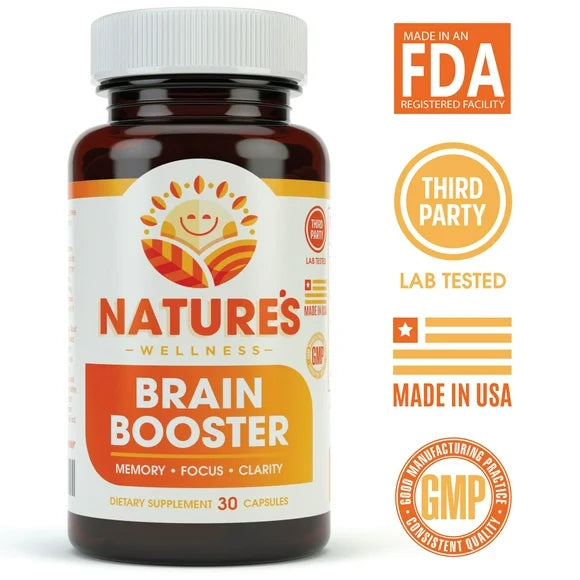 Natural Cognitive Enhancer Brain Supplement K602