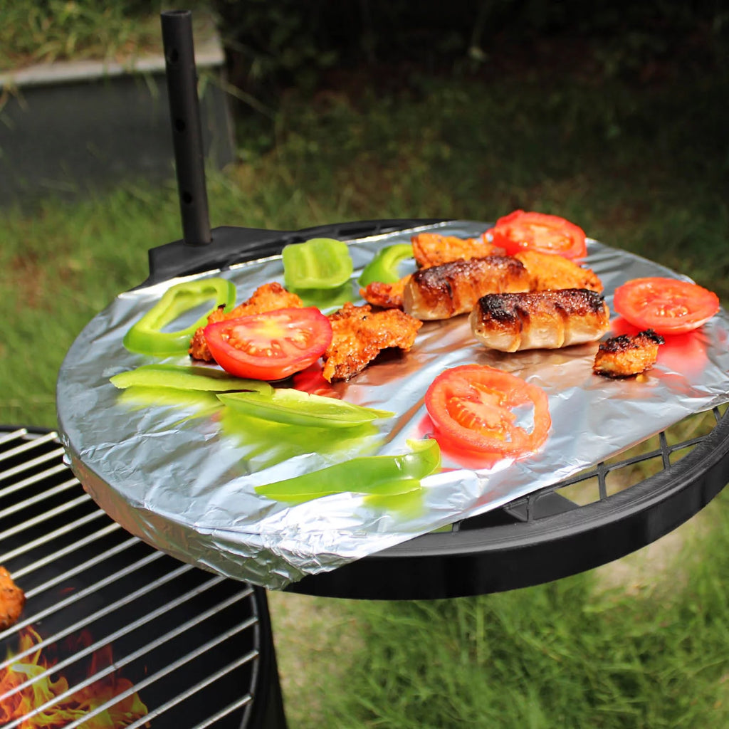 Multipurpose Wood Burning Fire Pit with Steel Swivel Cooking Grill C669128