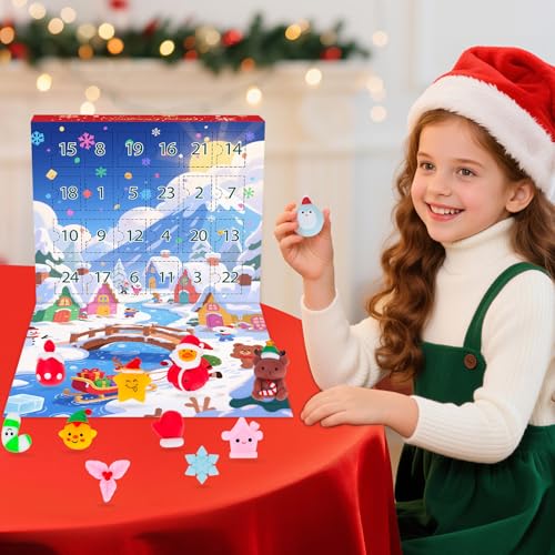 24 Stress Balls Christmas Advent Calendar Z37997