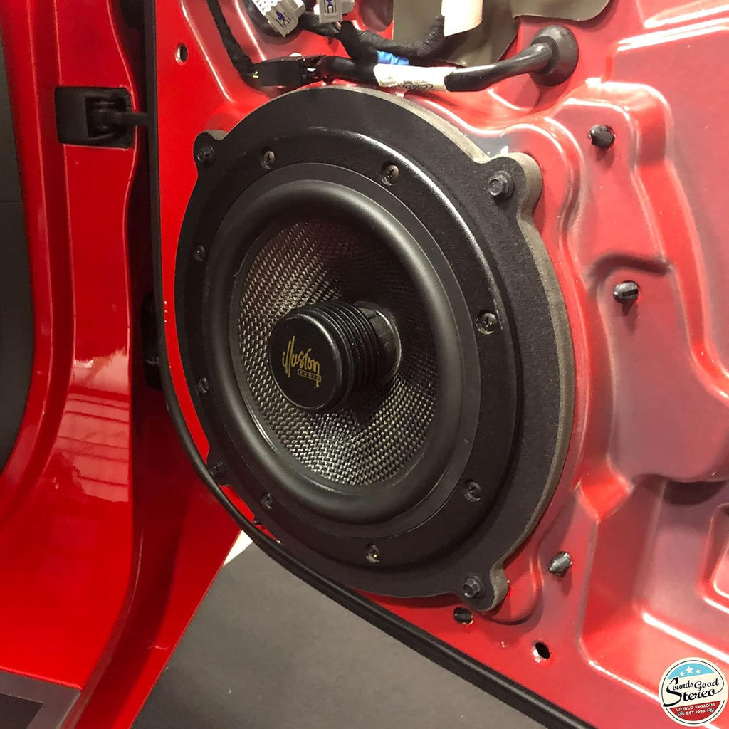 6x9-inch Mid-Bass Speaker Adapters Pair Q362