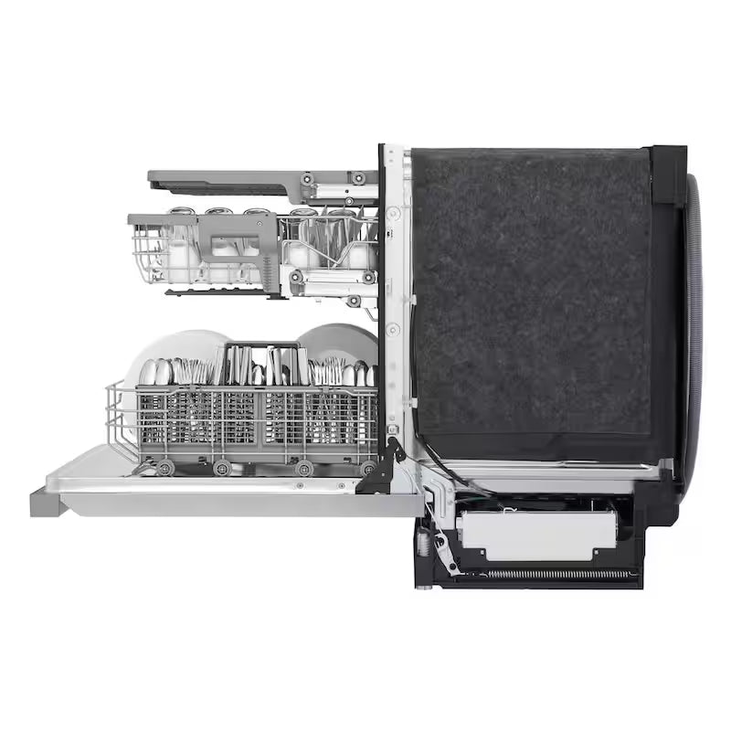 24 in. Top Control Standard Dishwasher with QuadWash in Stainless Steel G17453