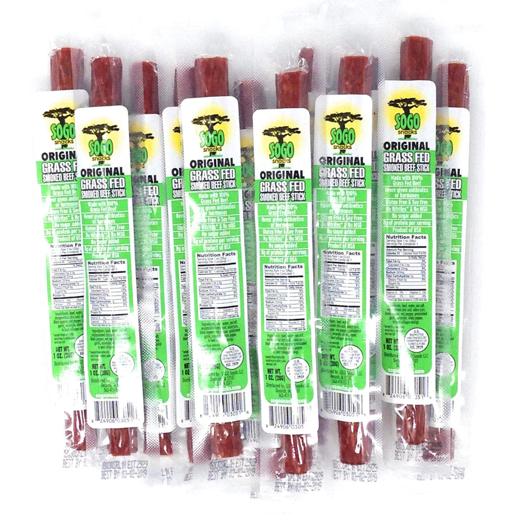 No Sugar 100% Grass-fed Beef Sticks 144-ct E5529