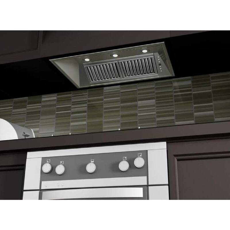 40 in. 700 CFM Stainless Steel Range Hood Insert Y670