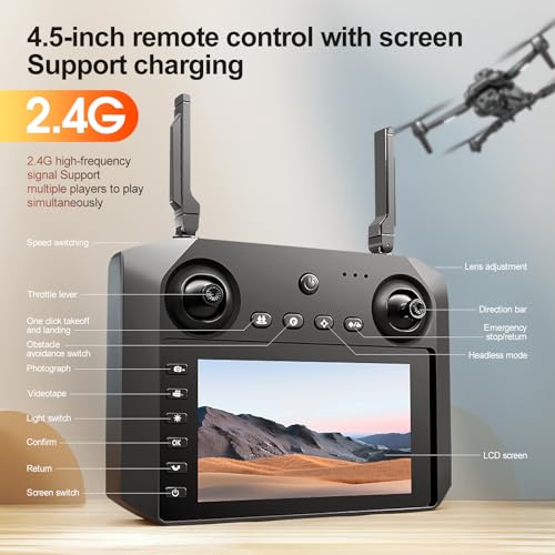 Brushless RC Drone with 4K Dual Camera U157