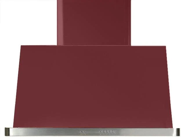 36 in. Burgundy Wall Mount Range Hood with 600 CFM Blower Y958877