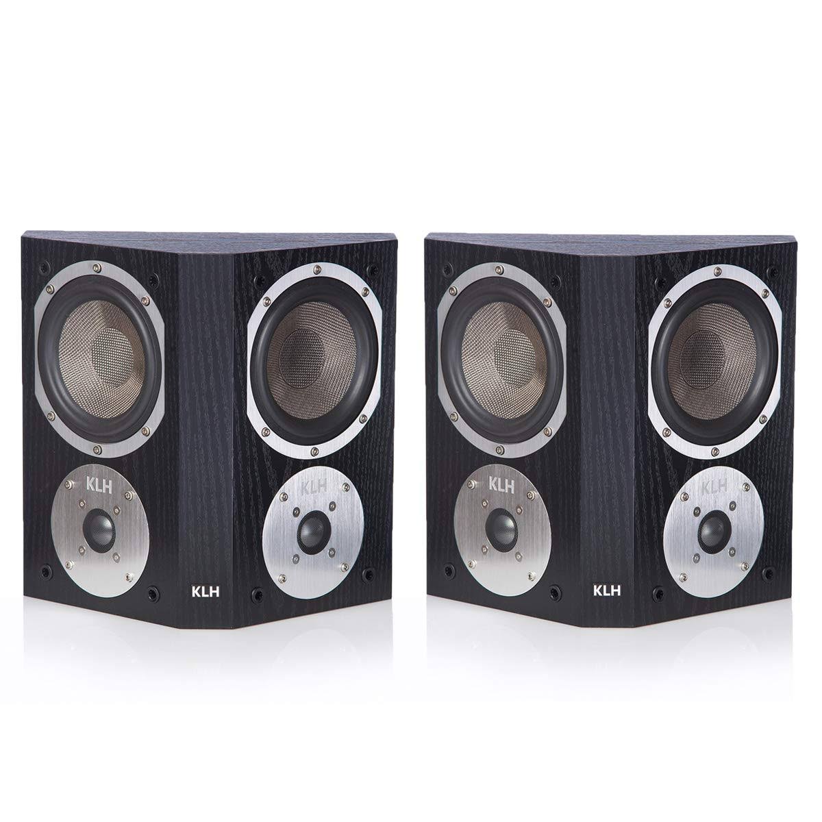 Black Oak Surround Speakers Pair E470
