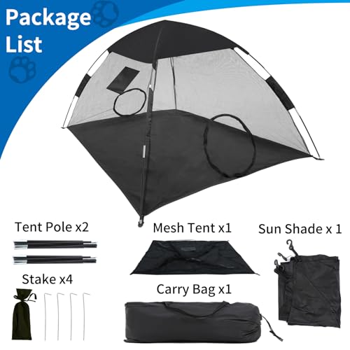 Mesh Cat Tent Outdoor Portable Playpen A599682