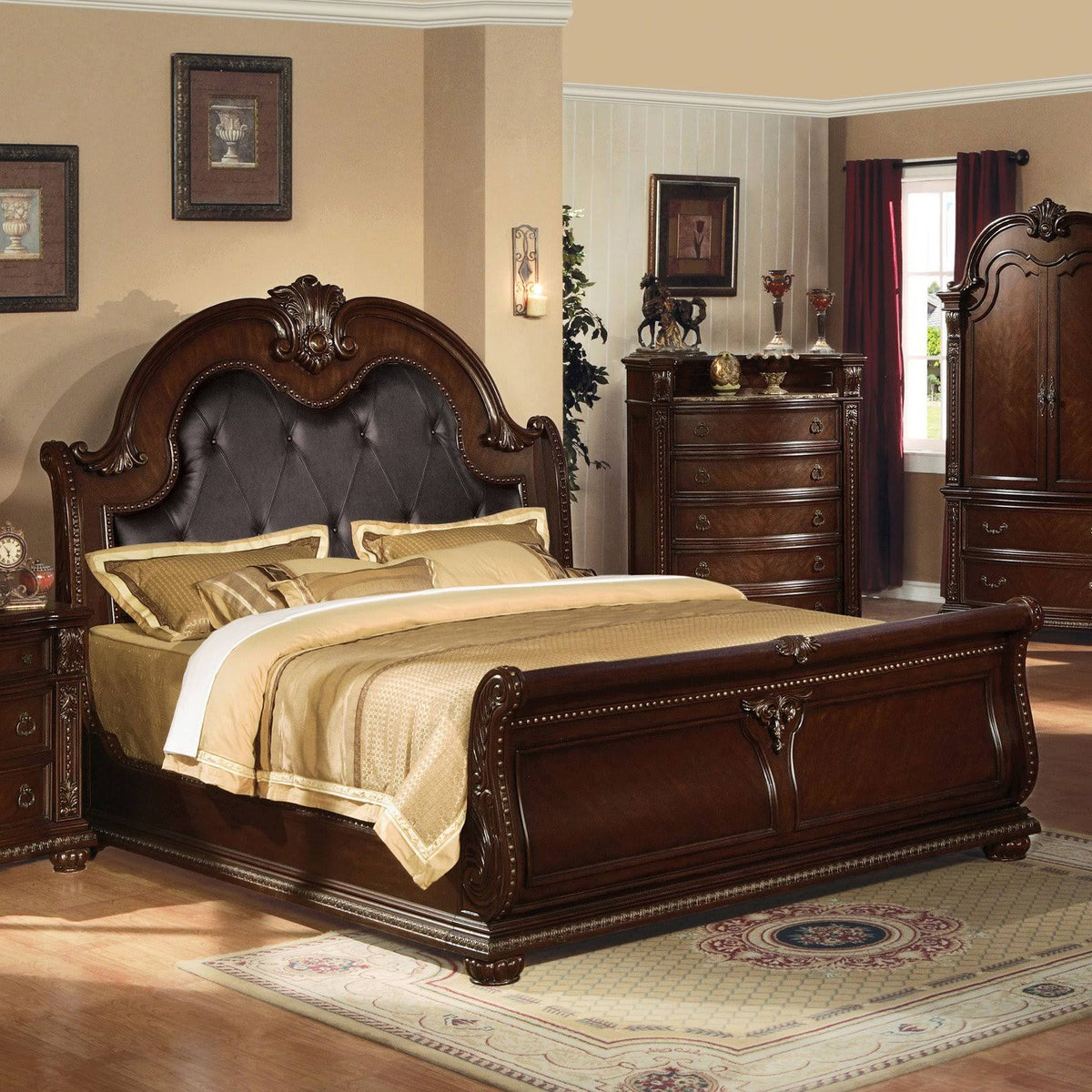 California King Bed A2518