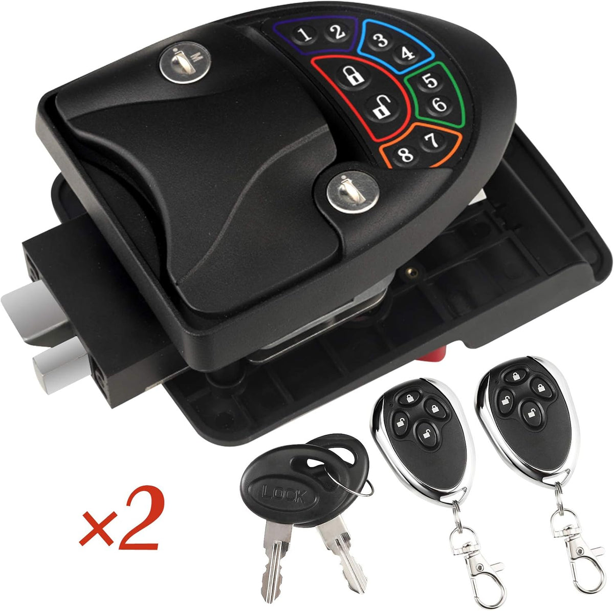 Keyless Entry RV Door Lock with Deadbolt V378825